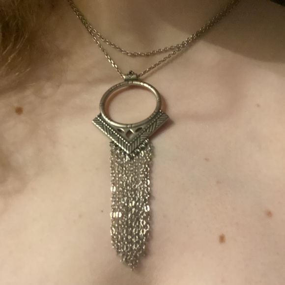 Geometric necklace - Picture 2 of 2